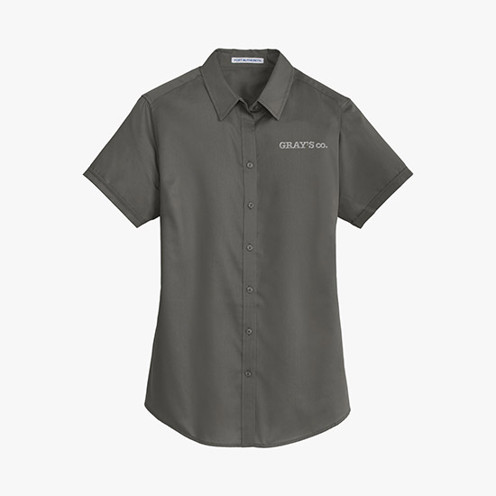 SuperPro Performance Twill Short-Sleeve Shirt - Women's