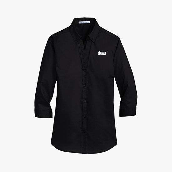 SuperPro Performance Twill  3/4 Sleeve Shirt - Women's