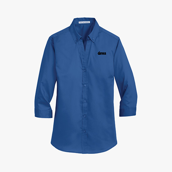 SuperPro Performance Twill  3/4 Sleeve Shirt - Women's