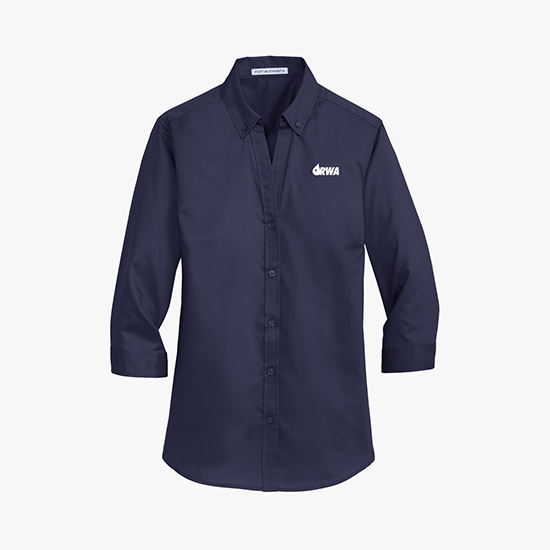 SuperPro Performance Twill  3/4 Sleeve Shirt - Women's