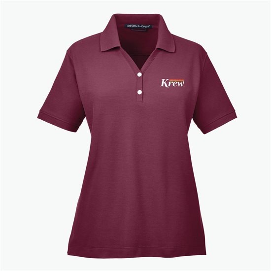 Devon & Jones Pima Pique Polo - Women's