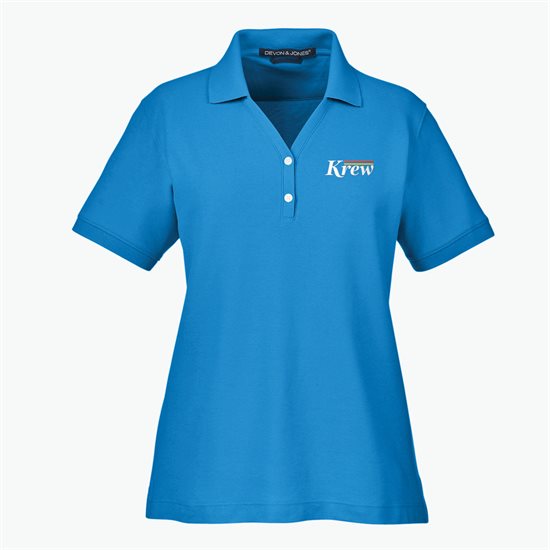 Devon & Jones Pima Pique Polo - Women's