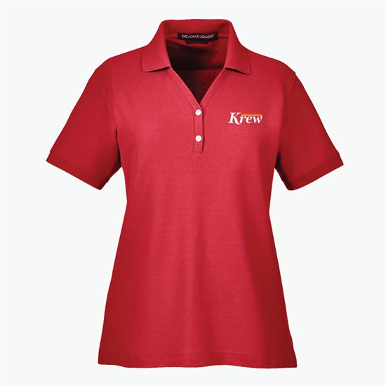 Devon & Jones Pima Pique Polo - Women's