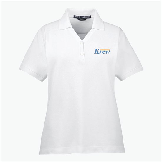 Devon & Jones Pima Pique Polo - Women's