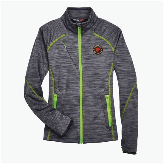 Melange Bonded Fleece Jacket - Women's