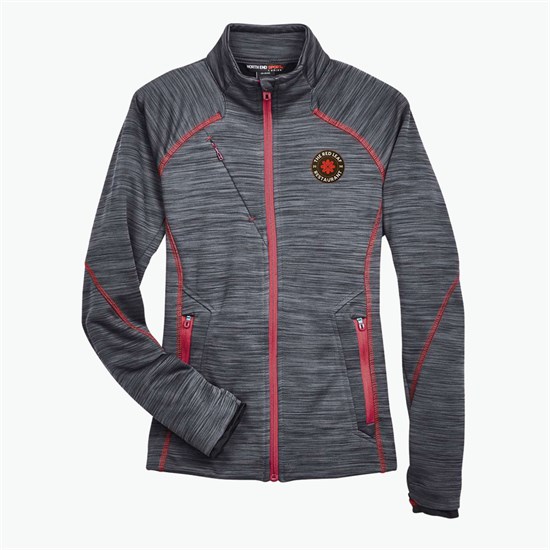 Melange Bonded Fleece Jacket - Women's