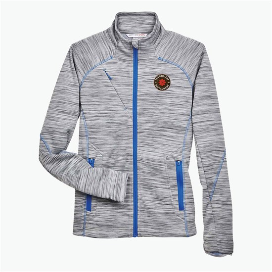 Melange Bonded Fleece Jacket - Women's