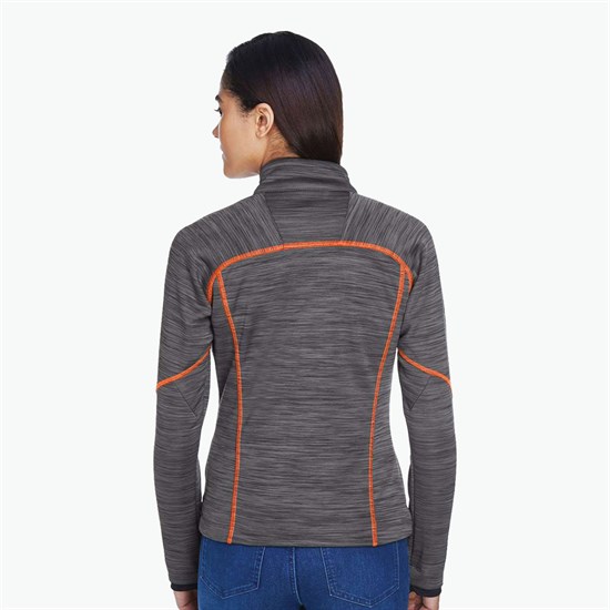Melange Bonded Fleece Jacket - Women's