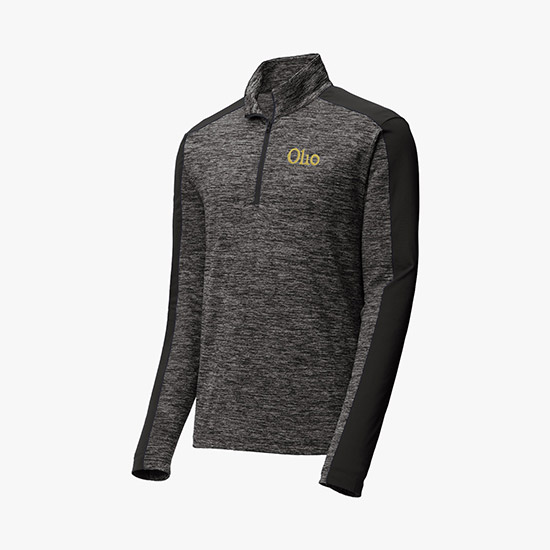 Electric Heather Colorblock 1/4-Zip Pullover - Men's