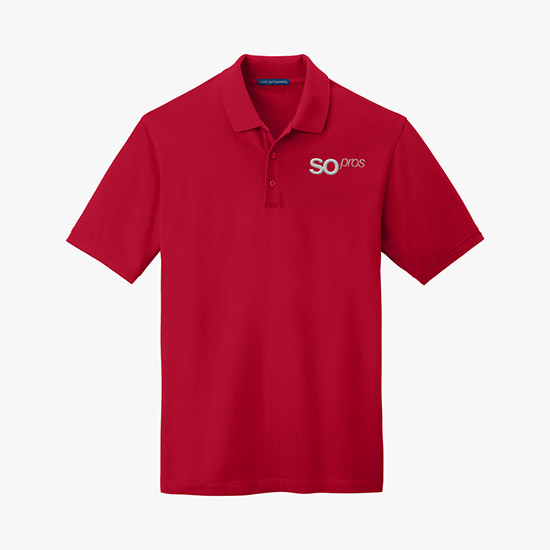 EZ Care Cotton Pique Polo - Men's