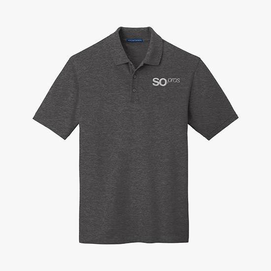 EZ Care Cotton Pique Polo - Men's