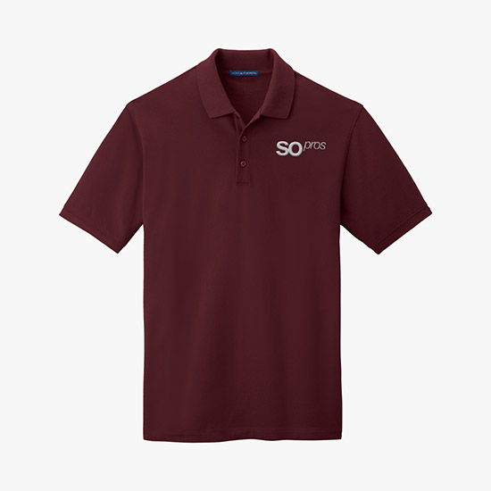EZ Care Cotton Pique Polo - Men's
