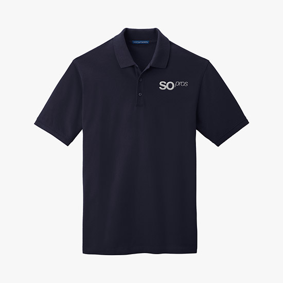 EZ Care Cotton Pique Polo - Men's