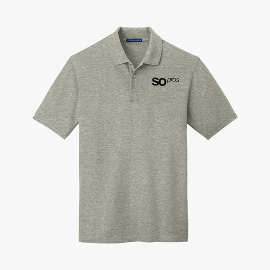 EZ Care Cotton Pique Polo - Men's