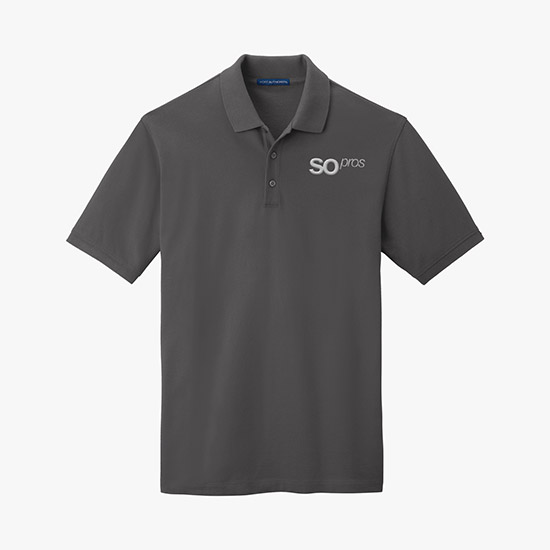 EZ Care Cotton Pique Polo - Men's