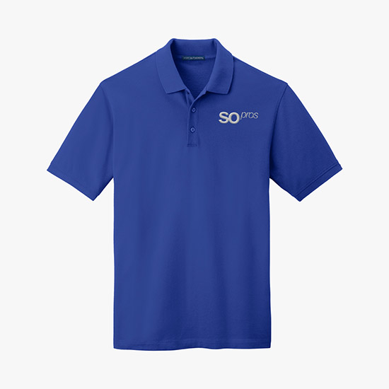 EZ Care Cotton Pique Polo - Men's