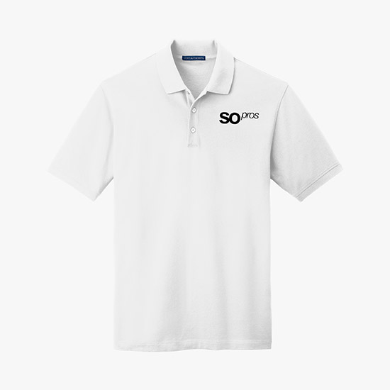 EZ Care Cotton Pique Polo - Men's