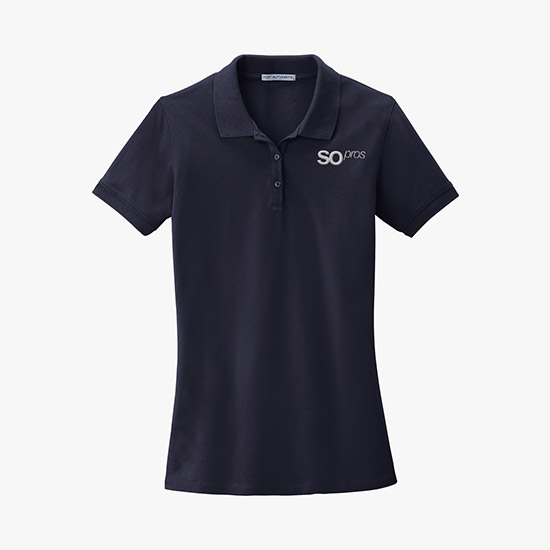 EZ Care Cotton Pique Polo - Women's