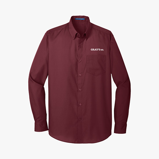 Carefree Poplin Shirt - Men's