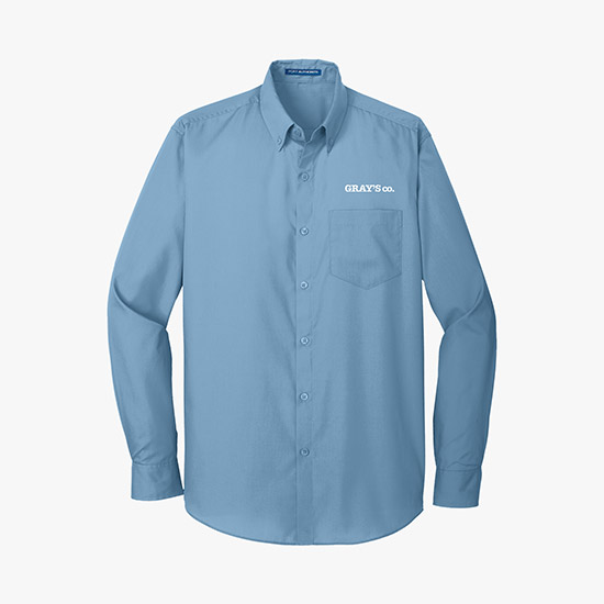 Carefree Poplin Shirt - Men's