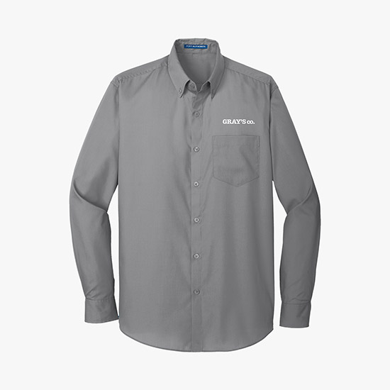 Carefree Poplin Shirt - Men's
