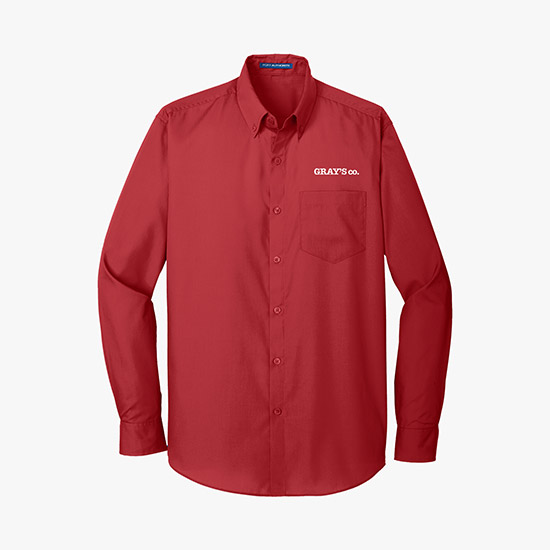 Carefree Poplin Shirt - Men's