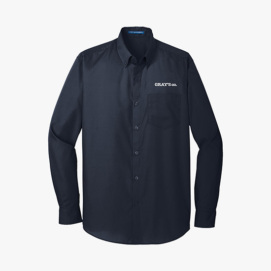 Carefree Poplin Shirt - Men's