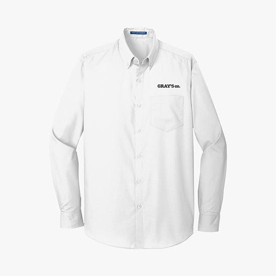 Carefree Poplin Shirt - Men's