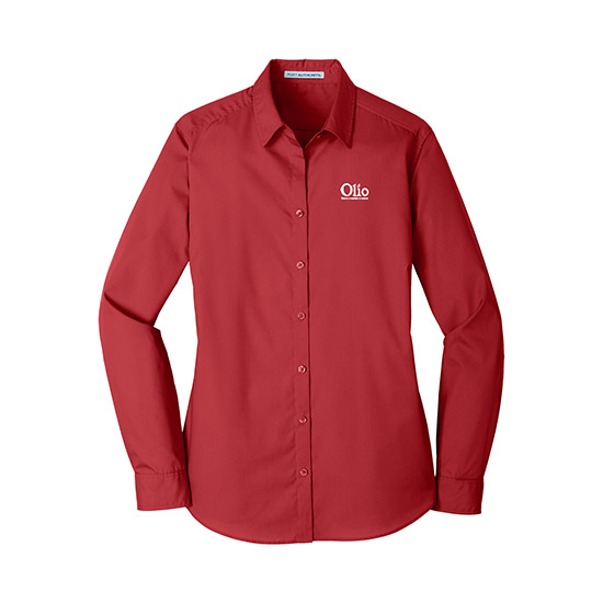 Carefree Poplin Shirt - Women's