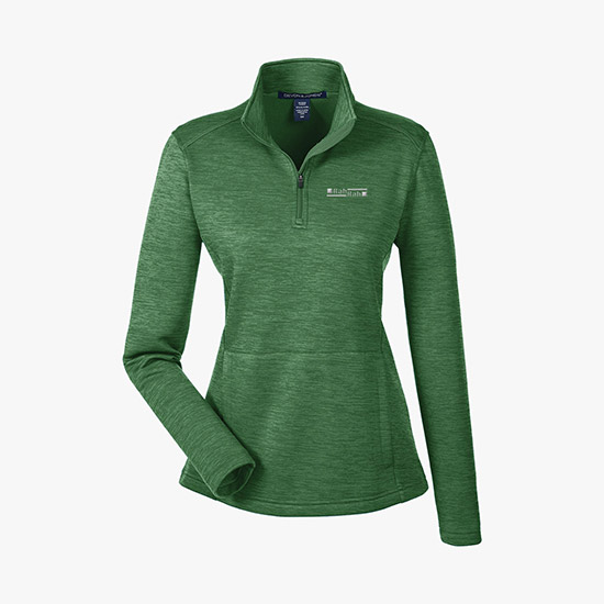 Newbury Melange 1/4-Zip Fleece - Women's