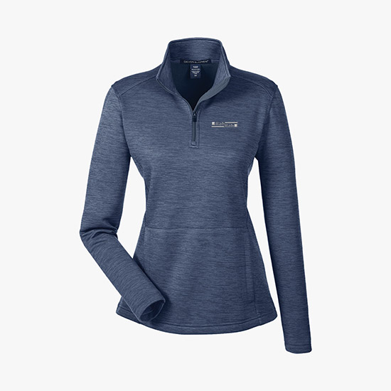 Newbury Melange 1/4-Zip Fleece - Women's