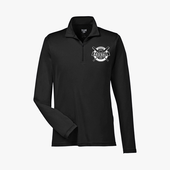 End Zone Performance 1/4-Zip - Men's - Silkscreened