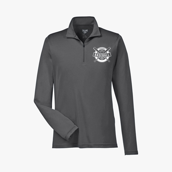 End Zone Performance 1/4-Zip - Men's - Silkscreened