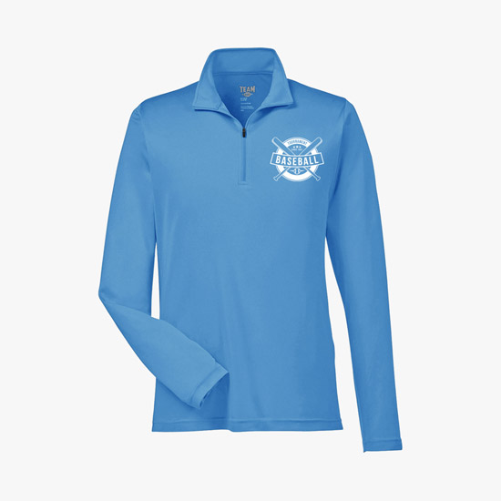 End Zone Performance 1/4-Zip - Men's - Silkscreened