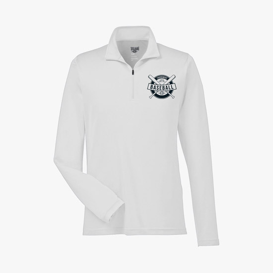 End Zone Performance 1/4-Zip - Men's - Silkscreened