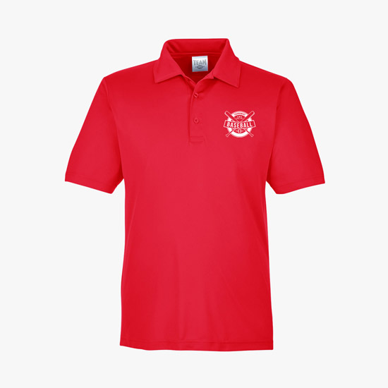 End Zone Performance Polo - Men's - Silkscreened