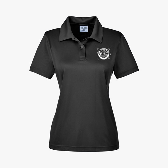 End Zone Performance Polo - Women's - Silkscreened