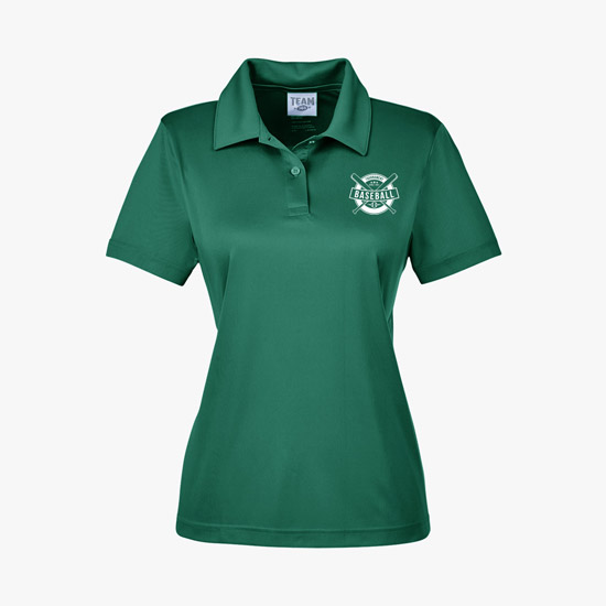 End Zone Performance Polo - Women's - Silkscreened