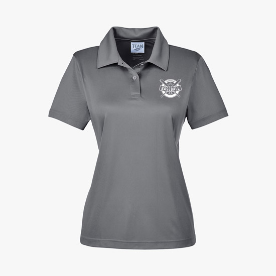 End Zone Performance Polo - Women's - Silkscreened