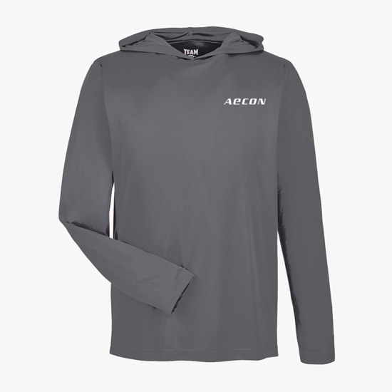 End Zone Performance Hooded T-Shirt - Men's - Silkscreened