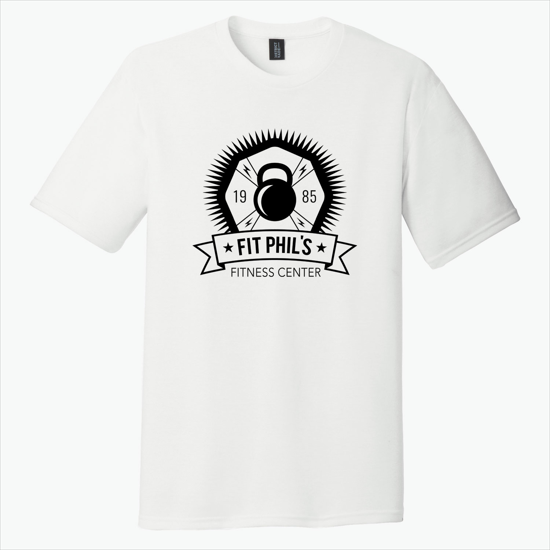 District Made® Perfect Tri-Blend T-Shirt - Men's - White