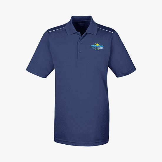 Radiant Reflective Accent Performance Polo - Men's