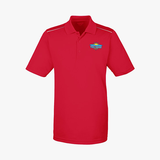 Radiant Reflective Accent Performance Polo - Men's