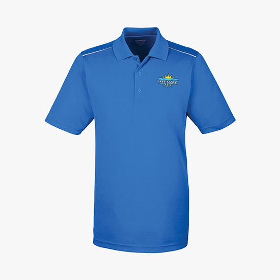 Radiant Reflective Accent Performance Polo - Men's