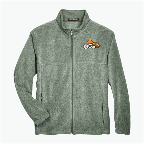 Harriton Full-Zip Fleece Jacket - Men's