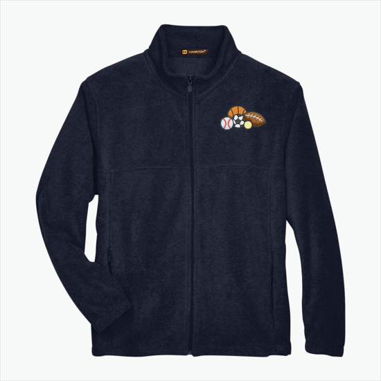 Harriton Full-Zip Fleece Jacket - Men's