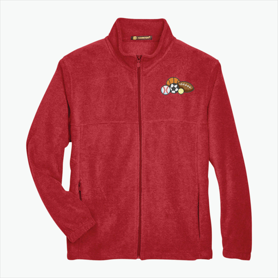 Harriton Full-Zip Fleece Jacket - Men's