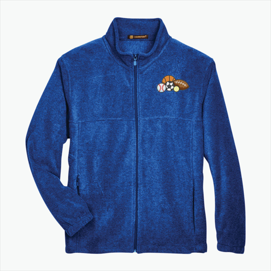 Harriton Full-Zip Fleece Jacket - Men's