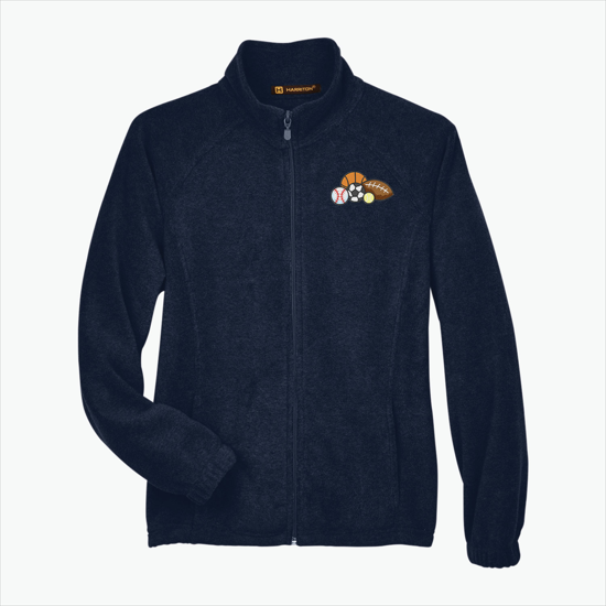 Harriton Full-Zip Fleece Jacket - Women's