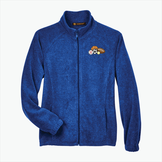Harriton Full-Zip Fleece Jacket - Women's